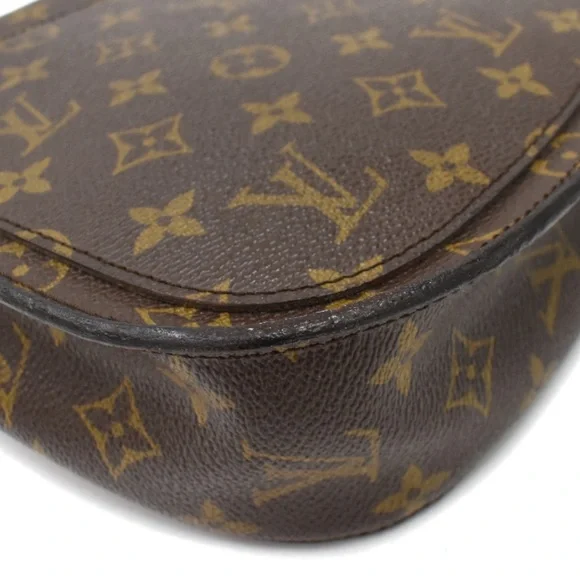 Authentic LOUIS VUITTON Saint Cloud GM Shoulder Bag Monogram + COA